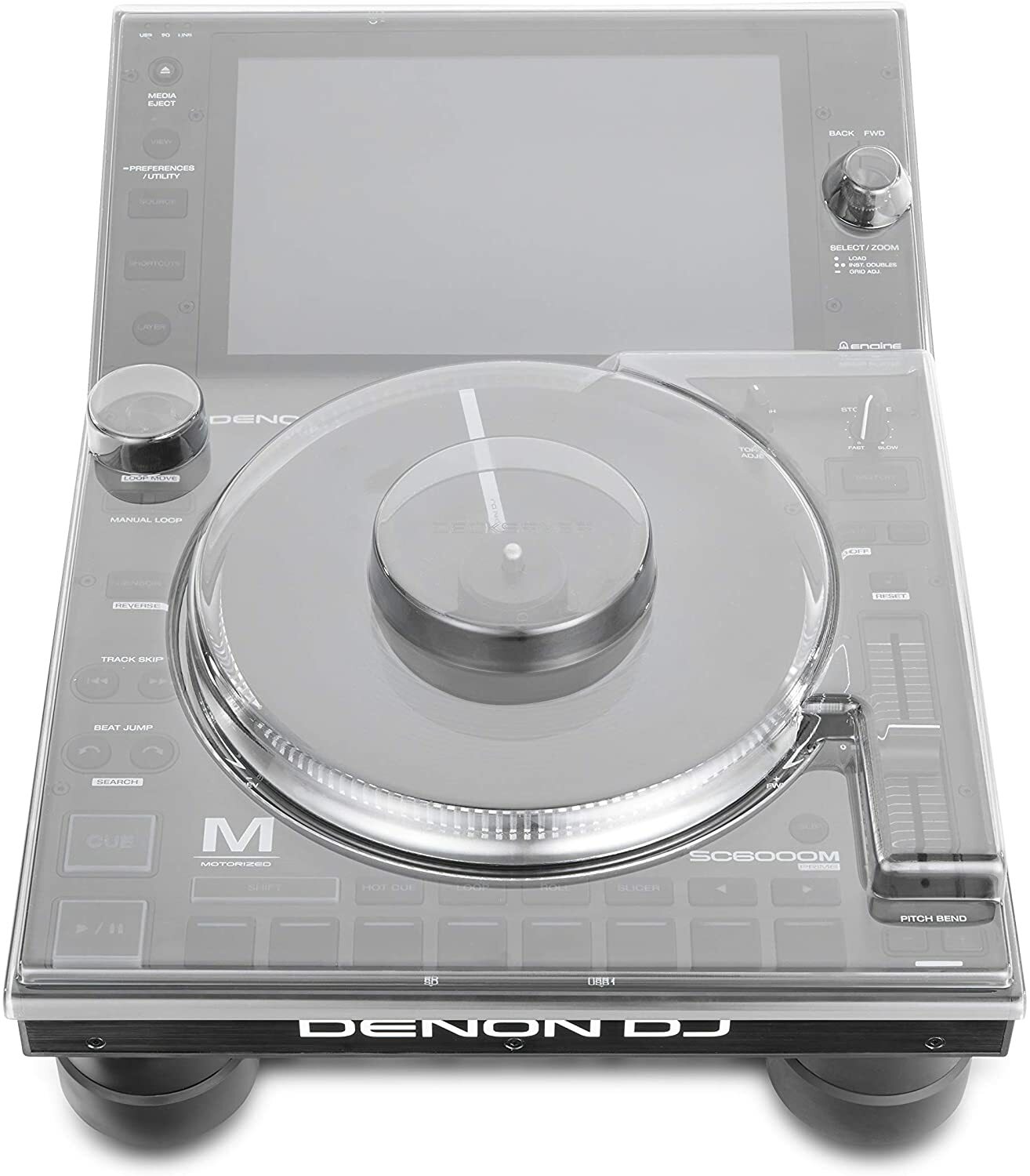 DECKSAVER DENON DJ SC-6000 Cover COPERTURA IN POLICARBONATO protezione NUOVO