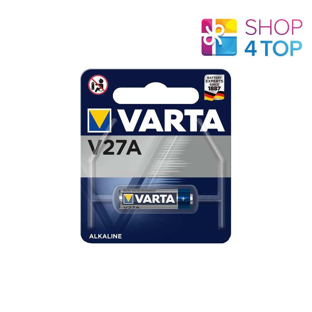 VARTA V27A Batteria Alcalina LR27 12V 19mAh 27A MN27 4227 Exp 2026 1BL Nuovo