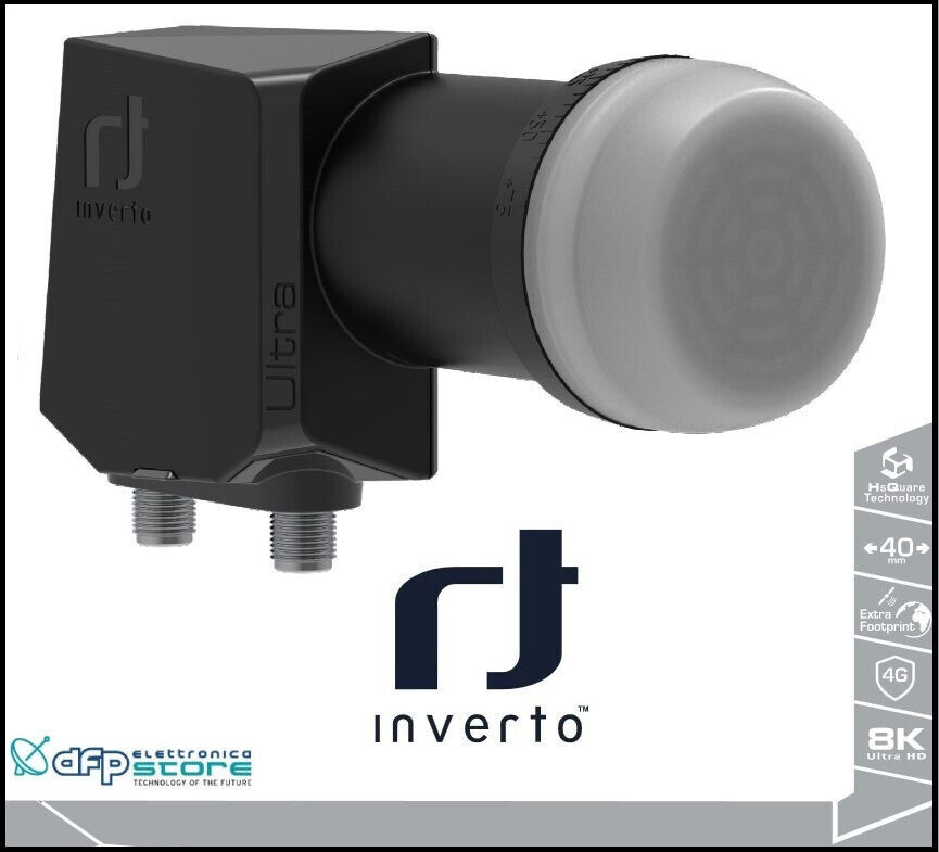 Convertitore Satellitare Illuminatore Parabola Lnb 2 Uscite Universale Inverto