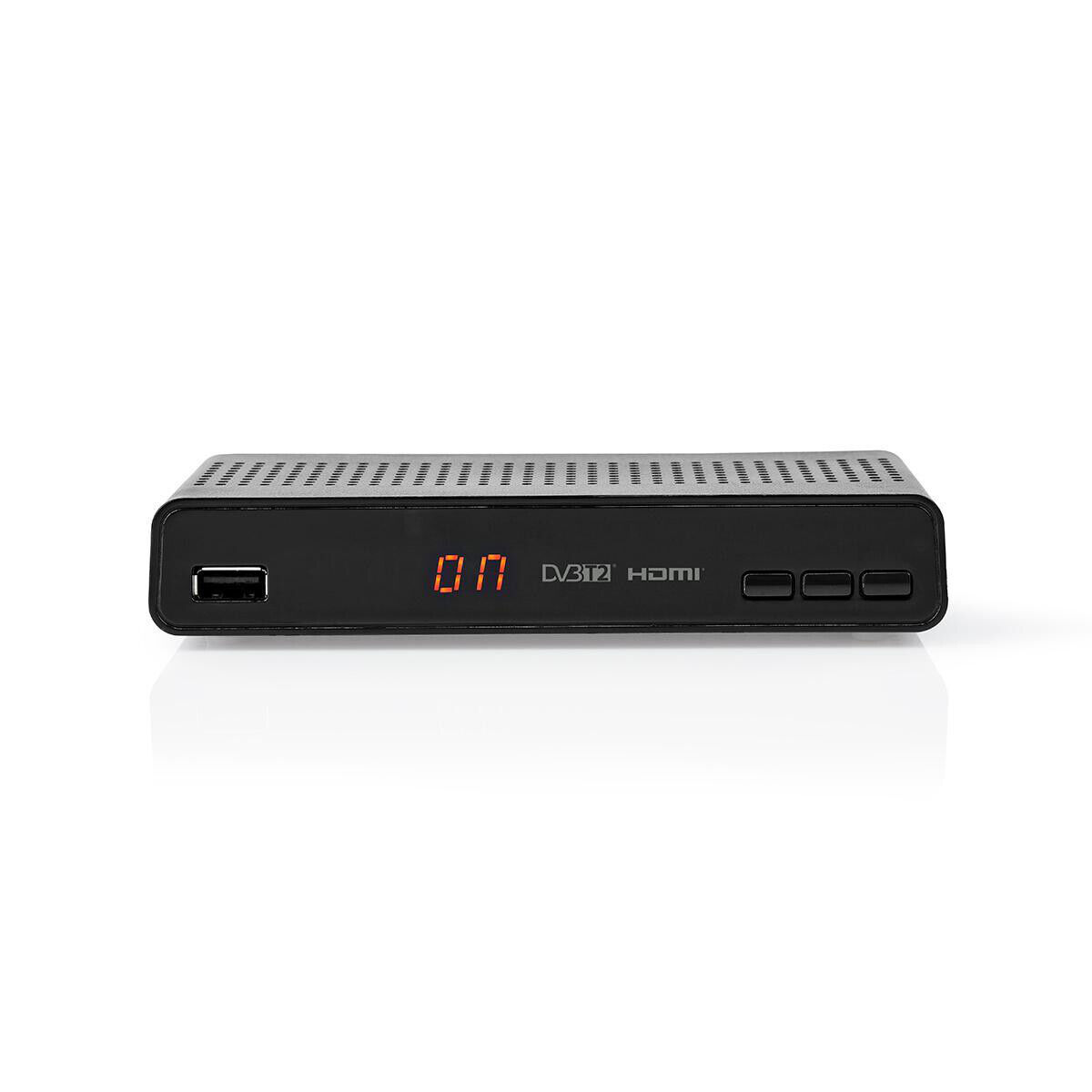 Ricevitore DVB-T2 Full HD Decoder Digitale Terrestre DVBT2265BK Nedis