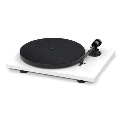 Pro-ject E1 PHONO BIANCO Giradischi con testina Ortofon OM5e e braccio 8.6"