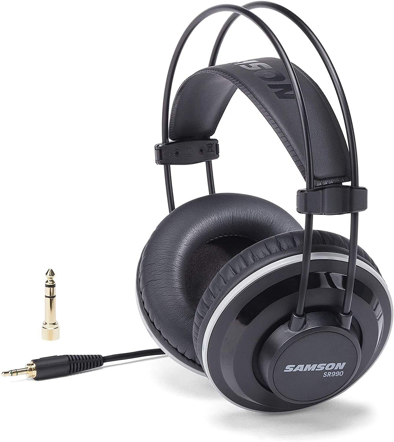 SAMSON SR990 CUFFIA MONITOR NERA CHIUSA Cuffie over ear da Studio 32Ω