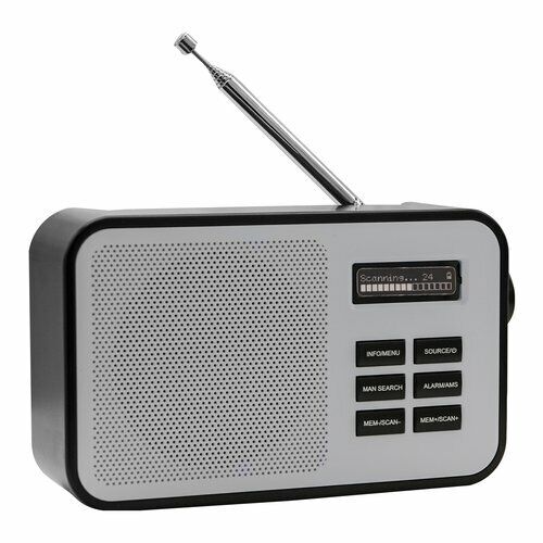 Radio Xtreme Videogames 33191 Black/White 33191