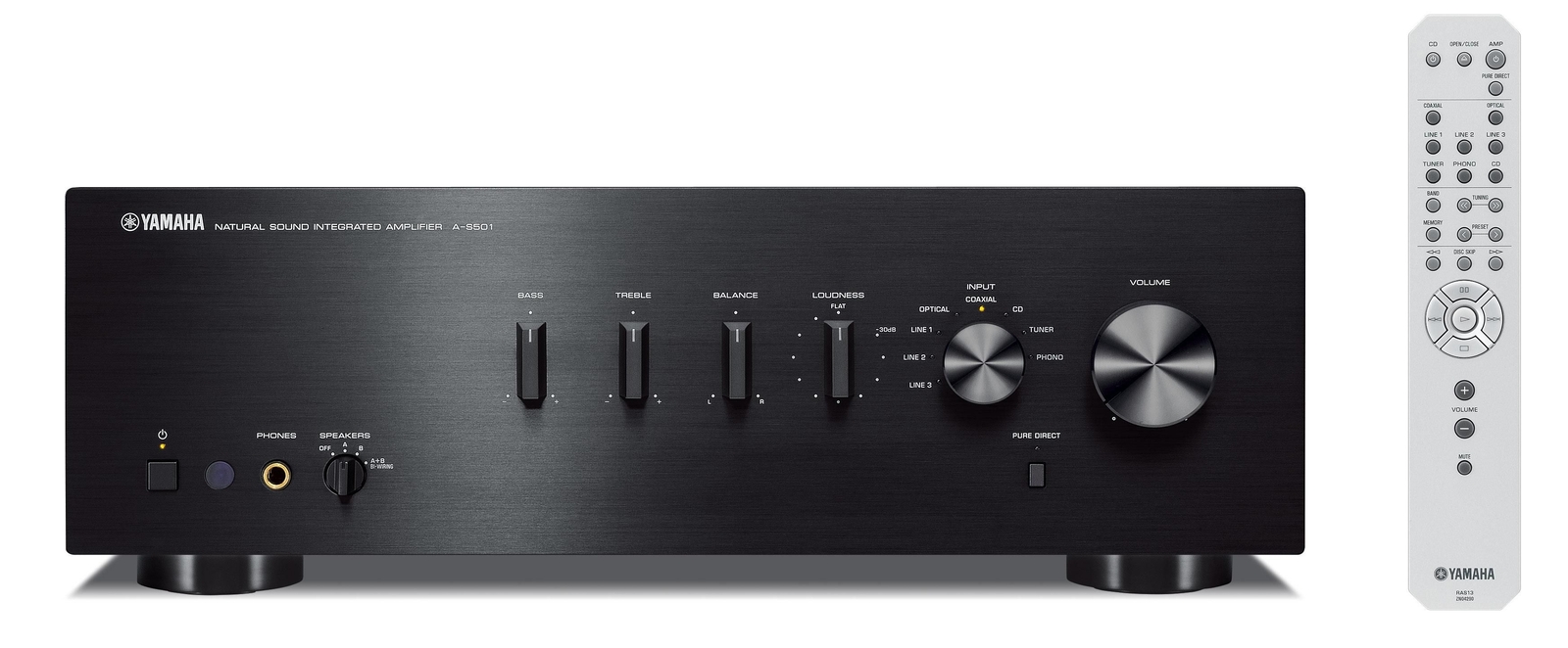 Yamaha A-S501 Amplificatore Integrato Nero Aas501bl Amplificatore Audio