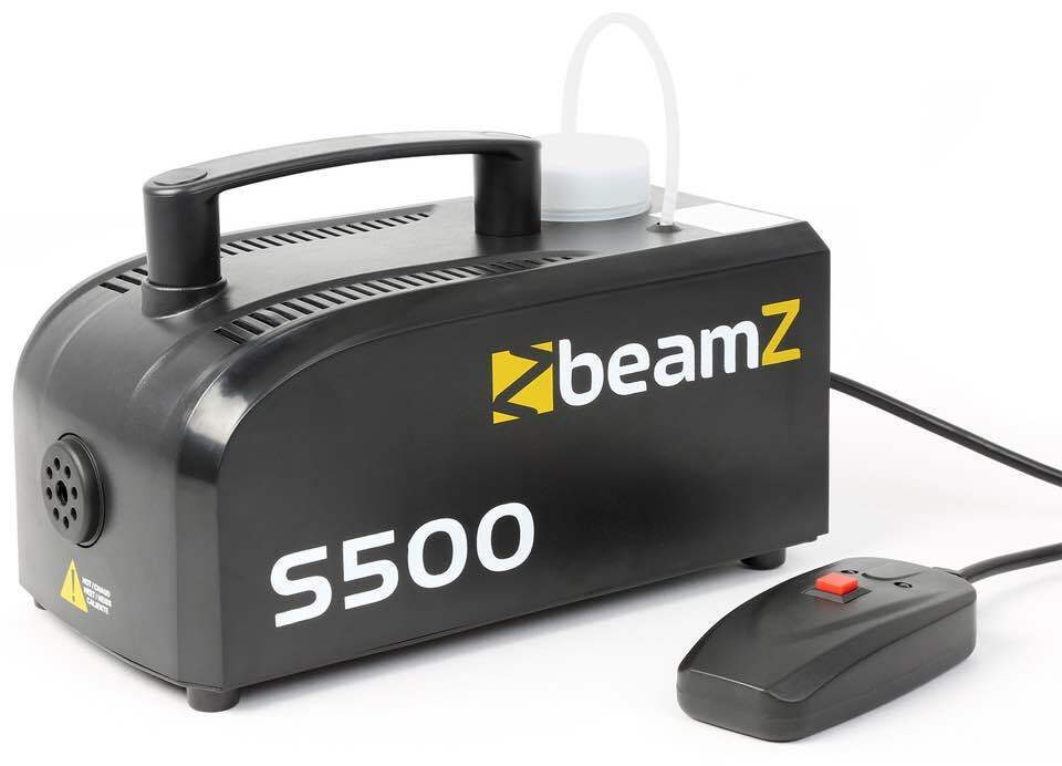 BEAMZ S500P SMOKEMACHINE INCL FLUID EFFETTI AMBIENTALI