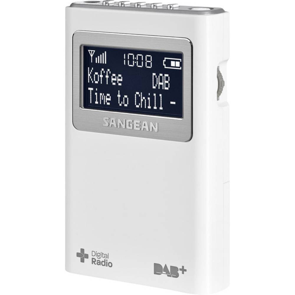 Sangean DPR-39 Radio tascabile DAB+, FM Bianco