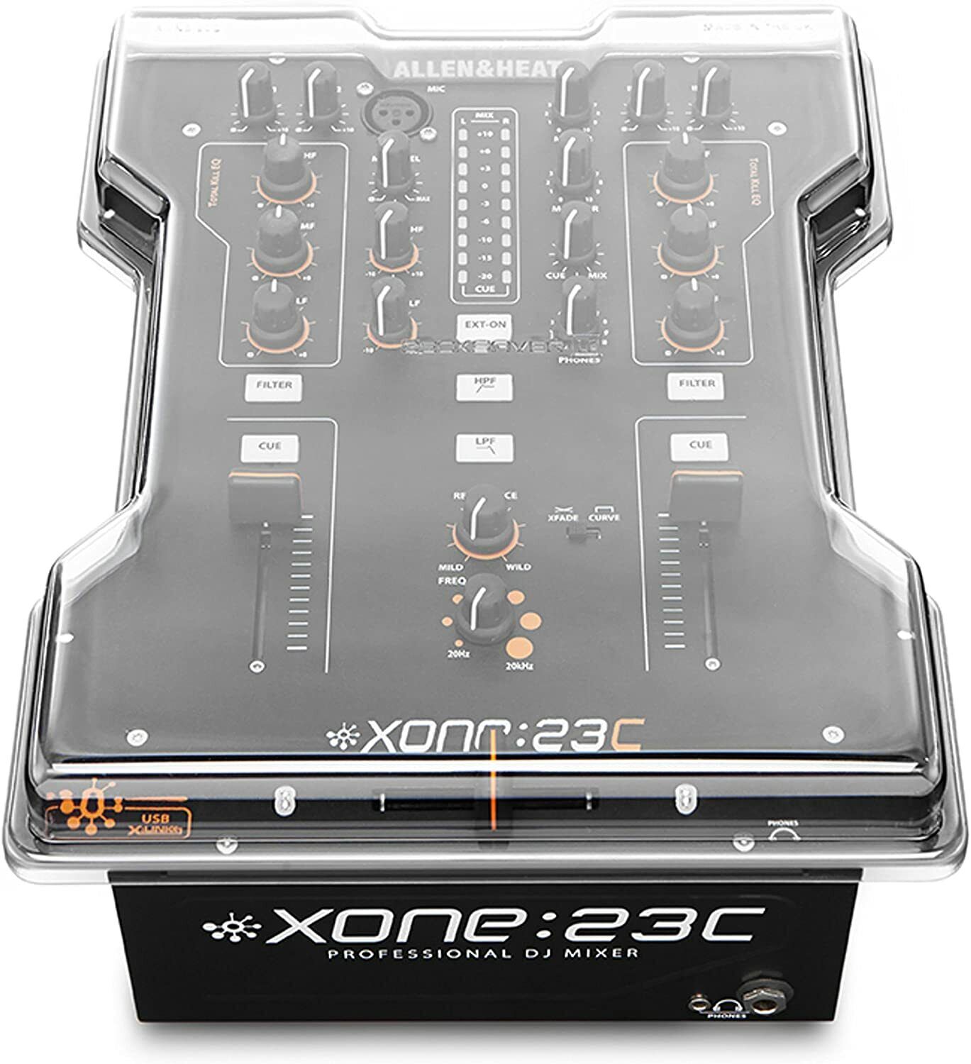 DECKSAVER PER MIXER Allen & Heath XONE 23 / 23C Cover COPERTURA IN POLICARBONATO