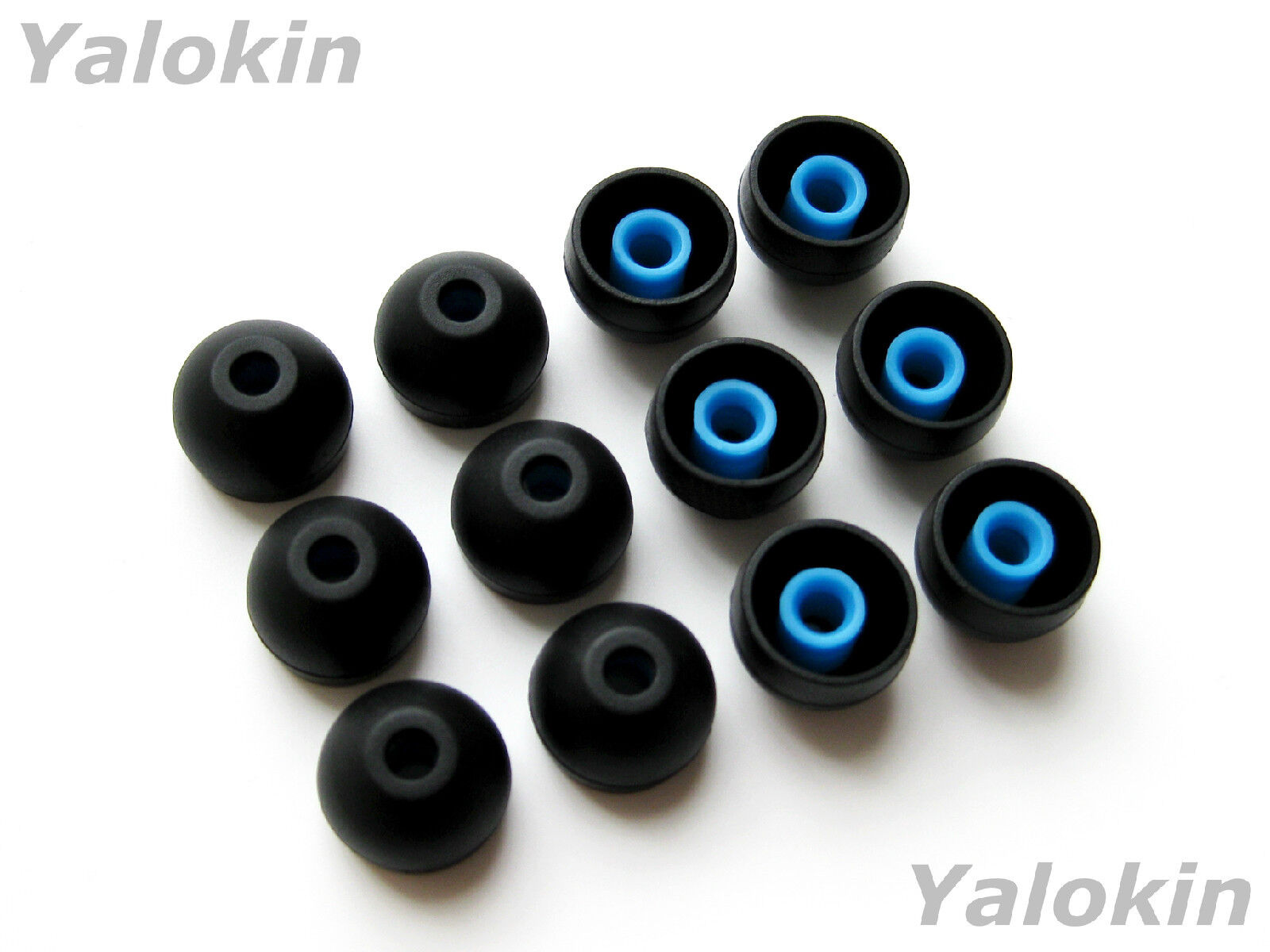 12pcs Grande Hybrid Ricambio Set Copriauricolari Microauricolari per sony Xba
