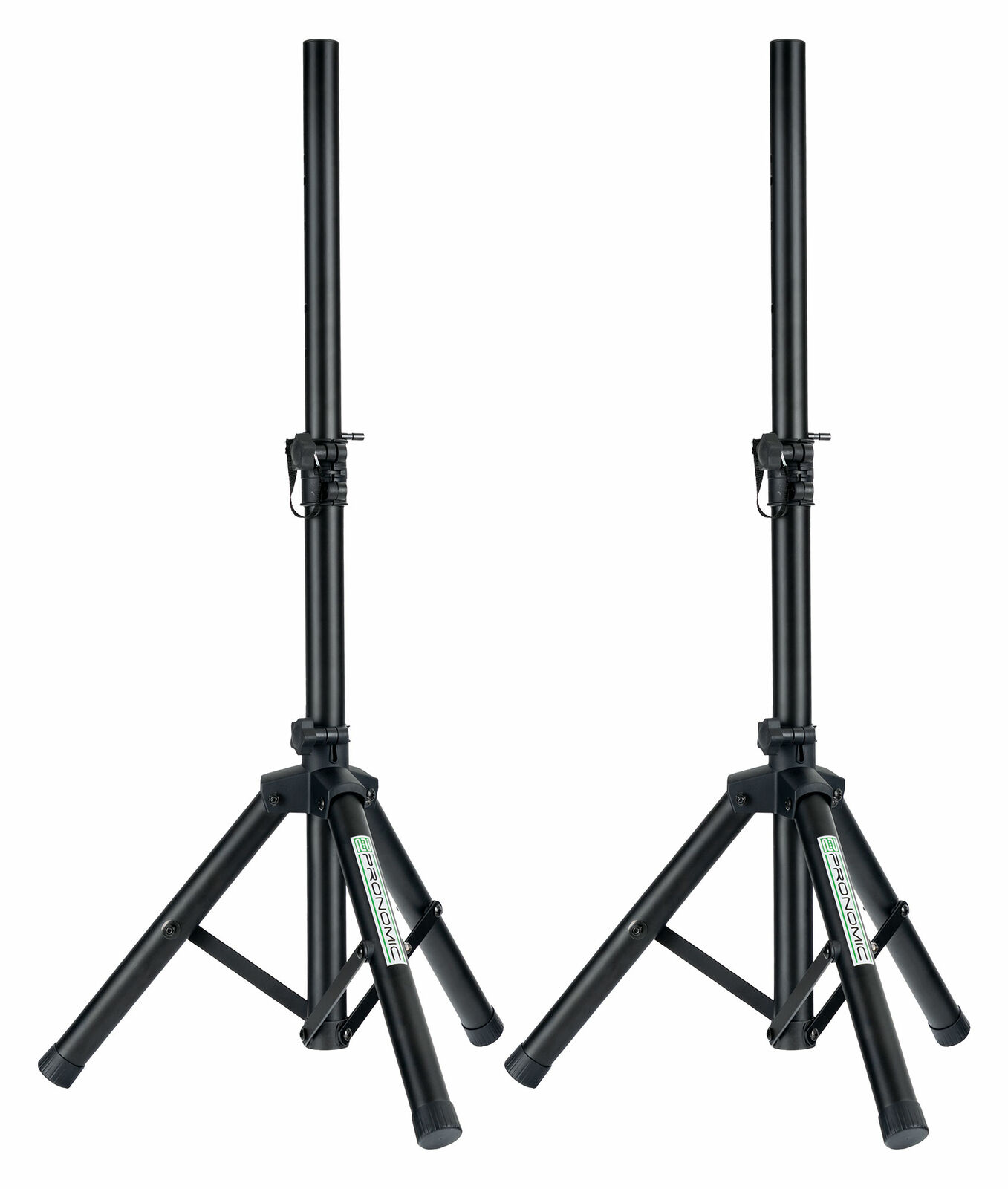 2 Stativi Asta Stand Treppiedi Supporto Corta per Casse Amplificate Regolabile