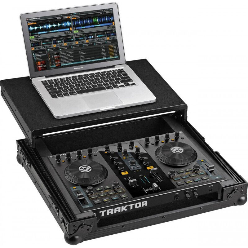 Zomo Flightcase per Native Instruments Traktor Kontrol S2 MK1 MK2 + Laptop Stand