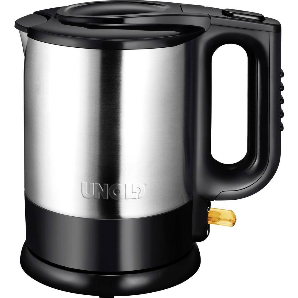 Unold UNOLD Bollitore senza filo acciaio inox, Nero