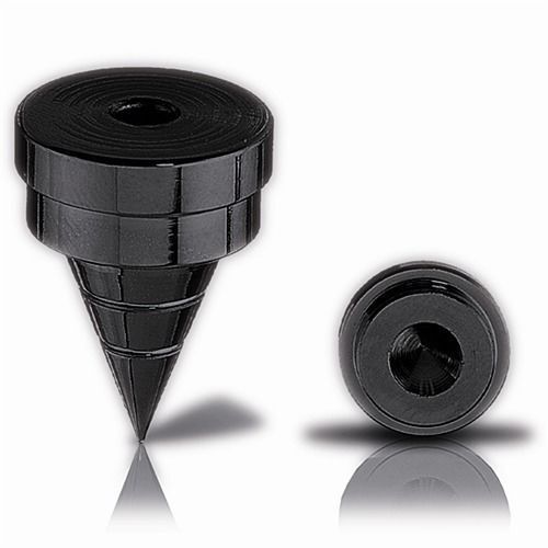 OEHLBACH Spike s2000 PUNTE per subwoofer casse diffusori per 4 pezzi Nero