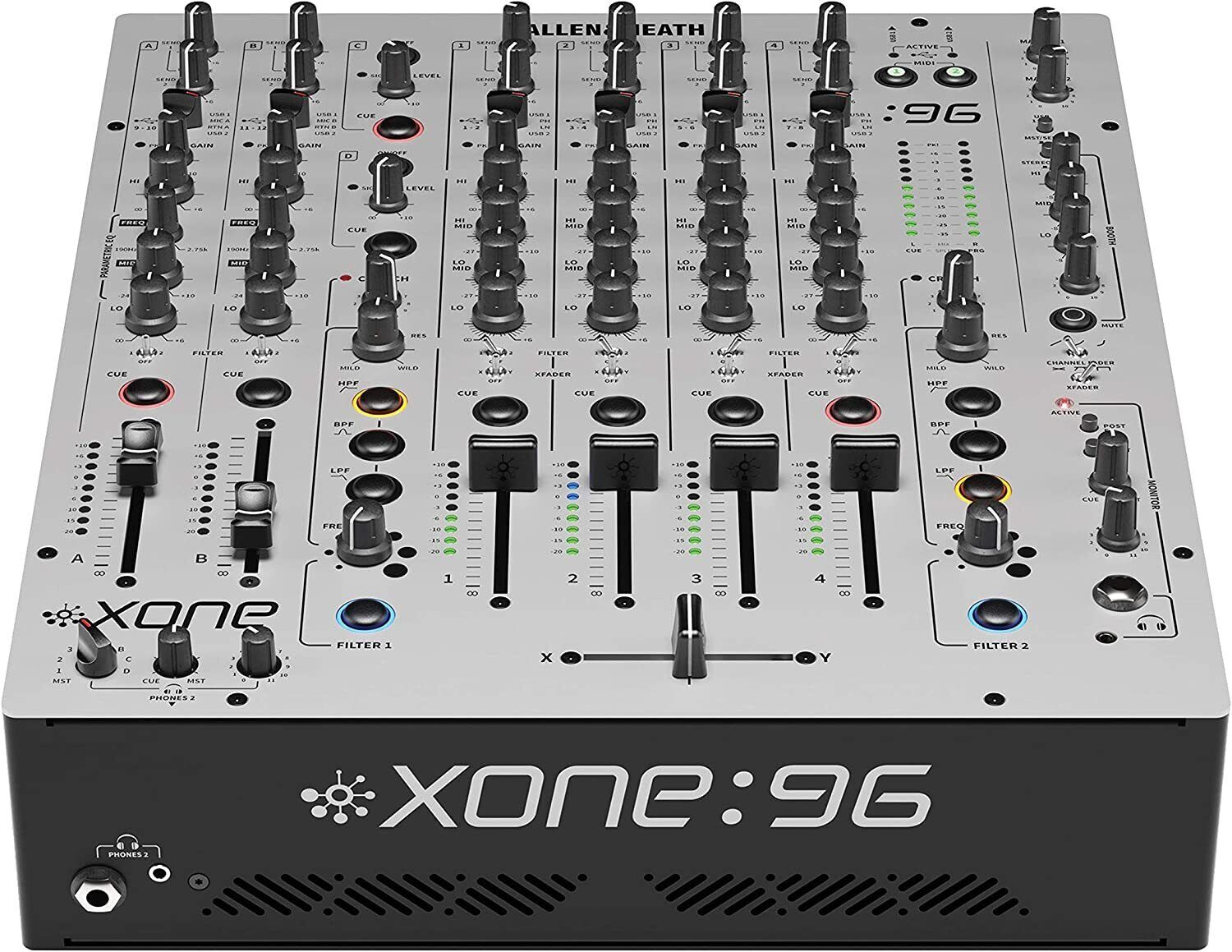ALLEN & HEATH X:ONE 96 Dj Mixer Professionale 8 Canali Doppia Scheda Audio NUOVO