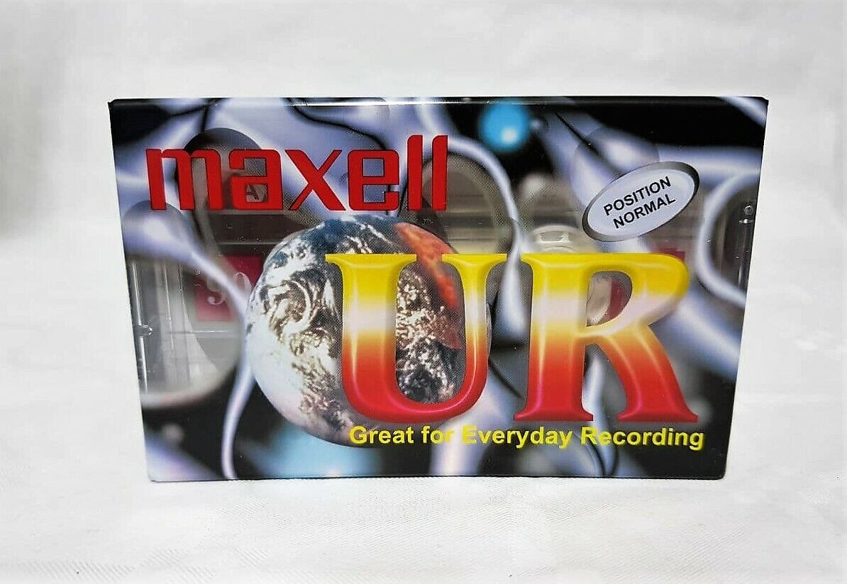 Cassette Audio (K7) Tape MAXELL UR 90 CASSETTE IEC TYPE I / NORMAL - NUOVA
