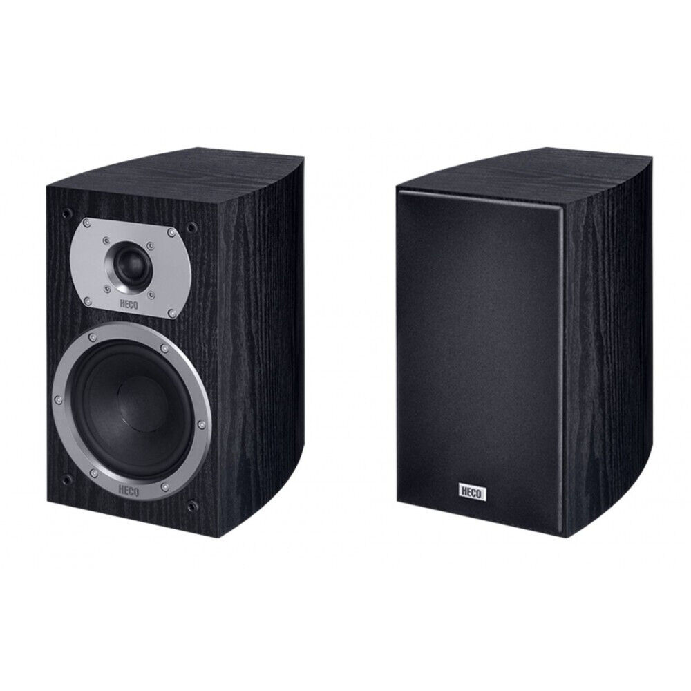 HECO VICTA ELITE 202 BLACK COPPIA DI DIFFUSORI ACUSTICI DA STAND/SCAFFALE NUOVI