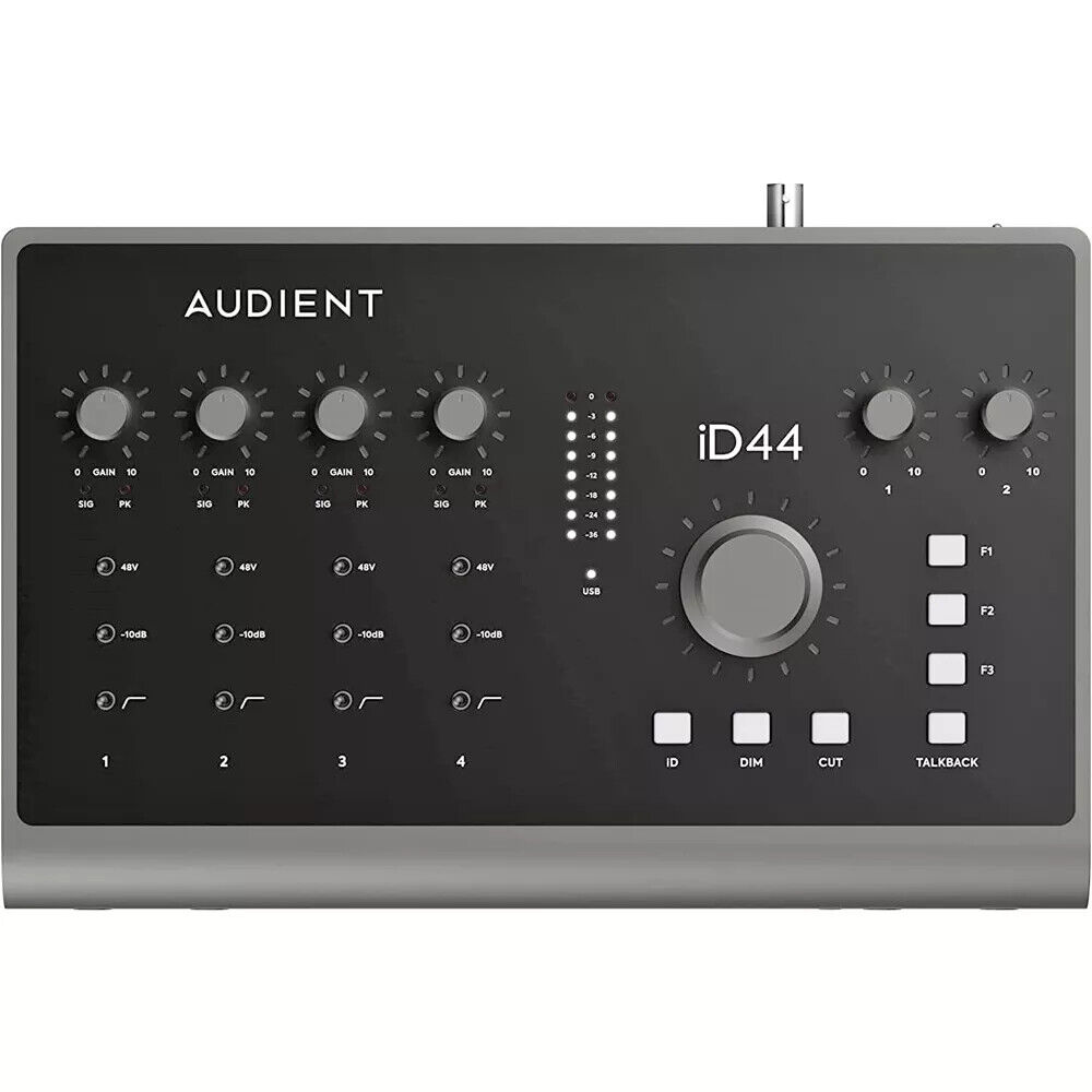 AUDIENT ID44 MKII interfaccia audio desktop software studio audio USB NUOVO