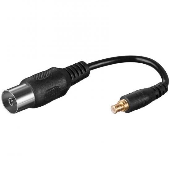 CAVO ADATTATORE COASSILE (IEC) FEM.-MCX MASC. 10 CM LINK (A/N E10098) nuovo