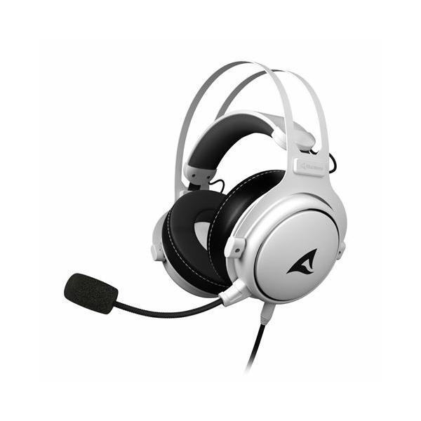 Sharkoon Skiller SGH50 Auricolare Cablato A Padiglione Giocare Nero, Bianco