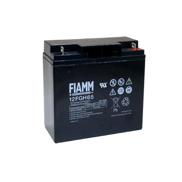 Fiamm 12FGH65 Batteria AGM al piombo 12V 18Ah  ad elevata corrente di scarica