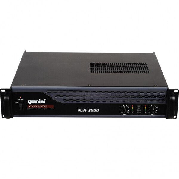 AMPLIFICATORE FINALE GEMINI XGA 3000 PROFESSIONALE PER DJ PUB DISCOTECA - NUOVO