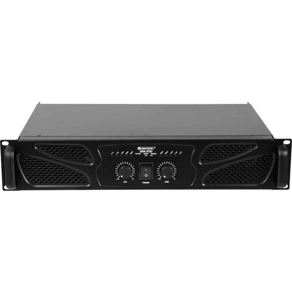 Omnitronic XPA-700 Amplificatore PA Potenza RMS per canale a 4 Ohm: 350 W