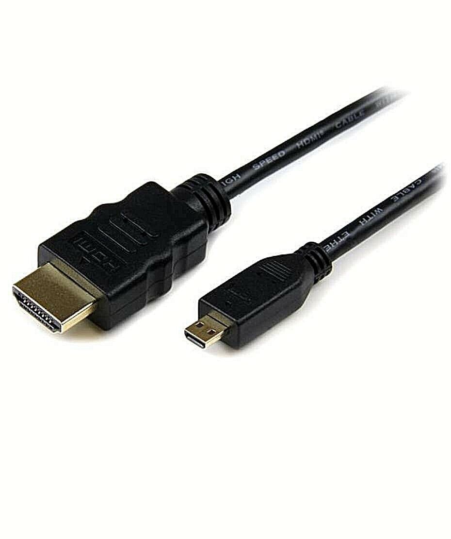 CAVO HDMI 1.4 HIGH SPEED DA A MASCHIO A D MICRO MASCHIO 2 M ETHERNET