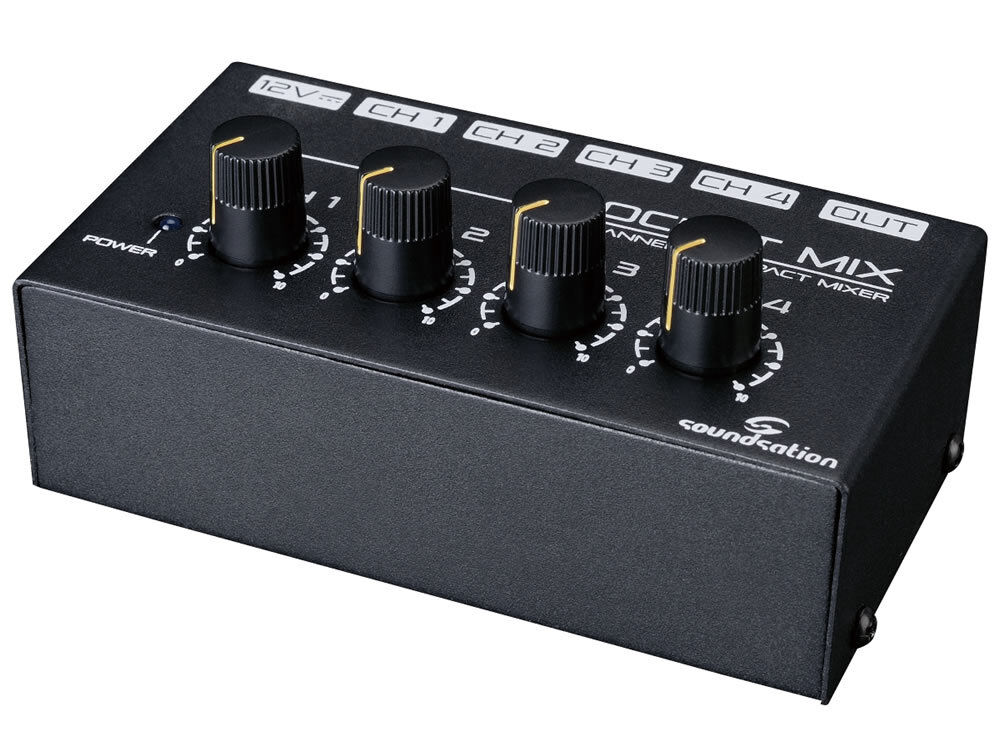 Soundsation POCKET MIX POCKET MIX - MINI MIXER 4 CANALI