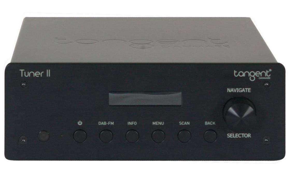 Tangent TUNER II Sintonizzatore Audio Nero Micro Hi-Fi