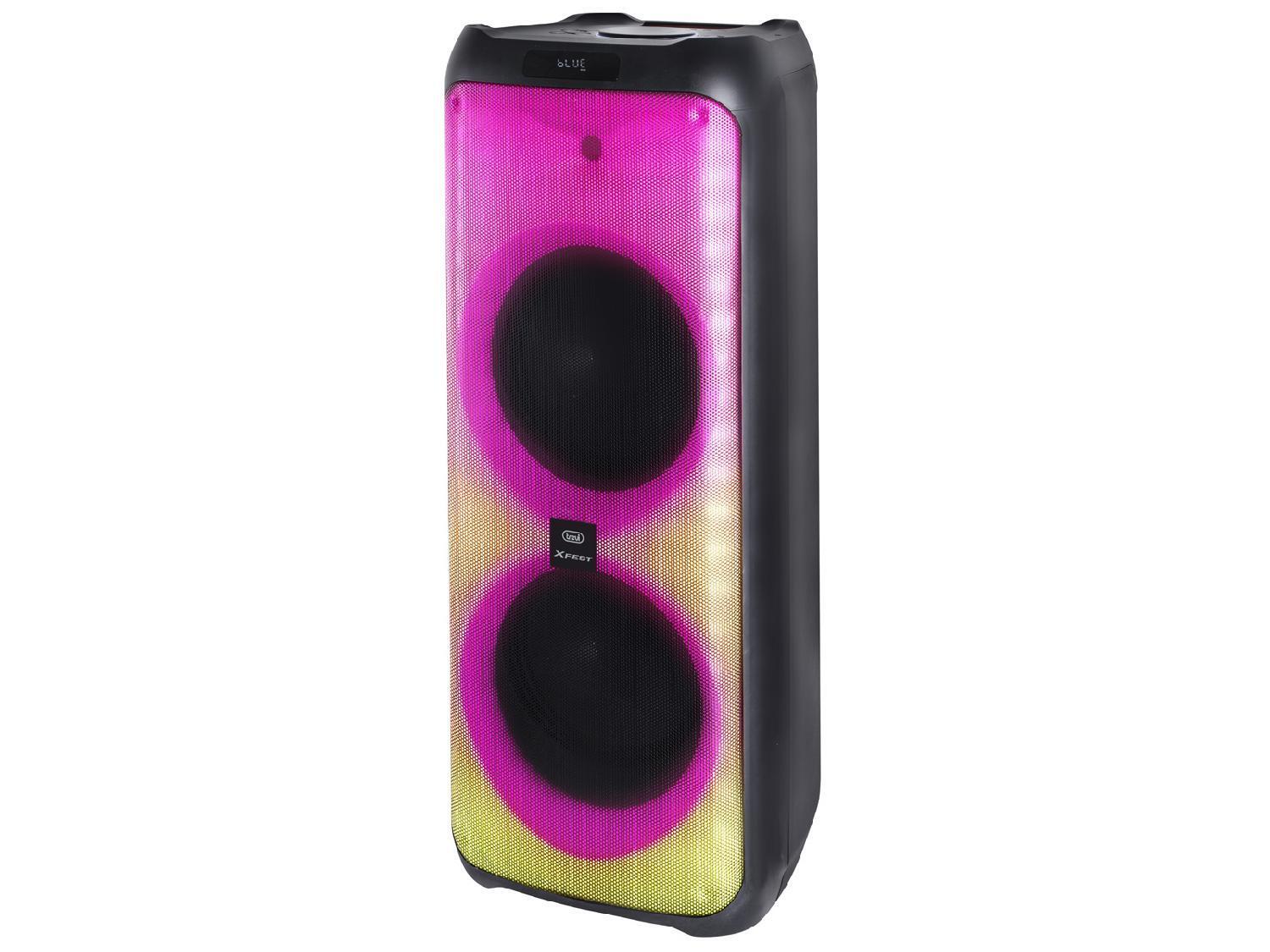 TREVI Altoparlante Amplificato Bluetooth 300 Watt con Effetti luminosi 0X410000