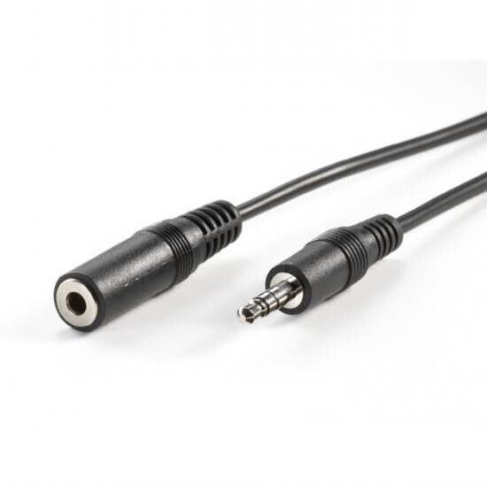 CAVO STEREO JACK 3.5 MM. PROLUNGA SCHEDA AUDIO PER CUFFIE/CASSE MASCHIO/FEMMINA