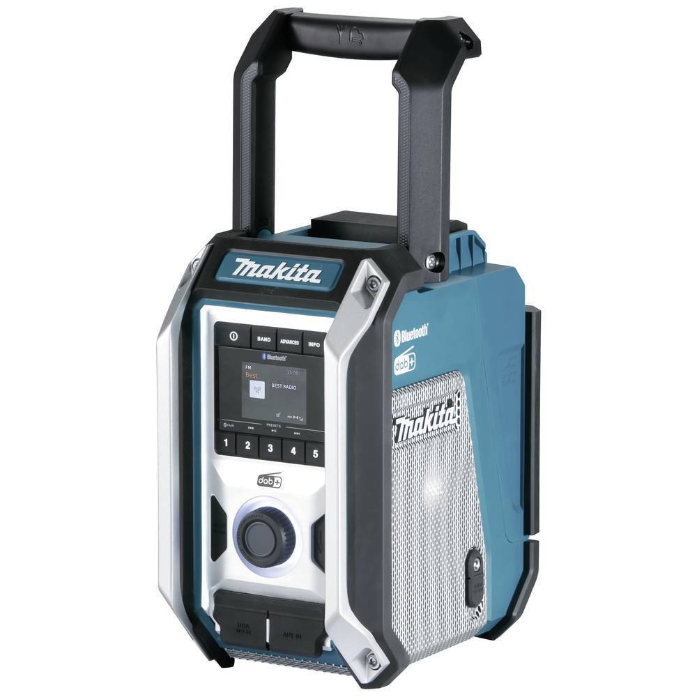 Makita Radio da cantiere DAB, DAB+ AUX, Bluetooth, USB antispruzzo , antiurto