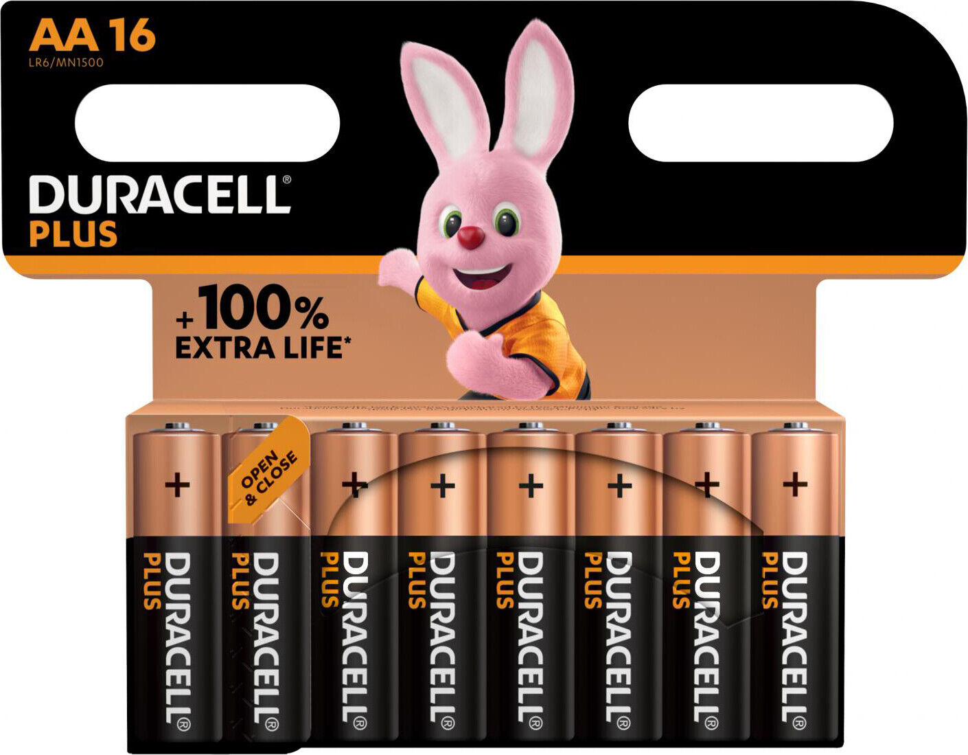 Duracell Batterie AA 16 pz - 5000394141025