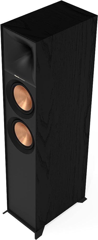Klipsch R-600F Black Altoparlante Da Terra Nero 100 W 400 W 8 Ohm Woofer 6.5 Pol