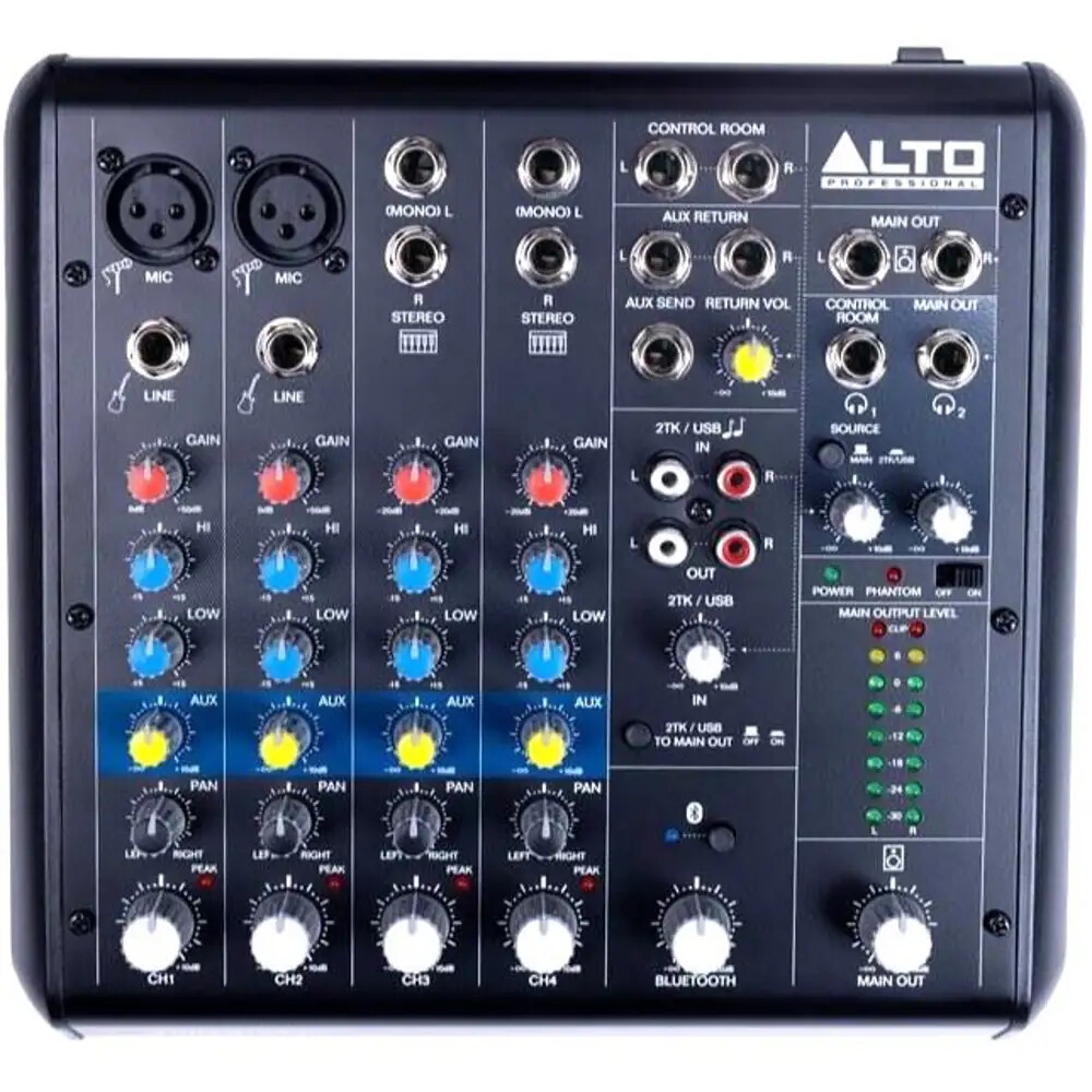 ALTO PROFESSIONAL TRUEMIX 600 mixer professionale analogico bluetooth 5 canali