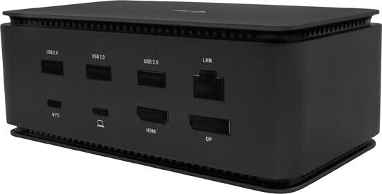 I-Tec Metal USB4 Docking Station Dual 4K Hdmi Dp con Power Delivery 80 W + Unive