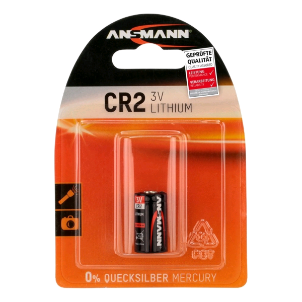Blister 1 Pila Litio Non Ricaricabile Size CR2 CR17355 3V Ansmann 5020022