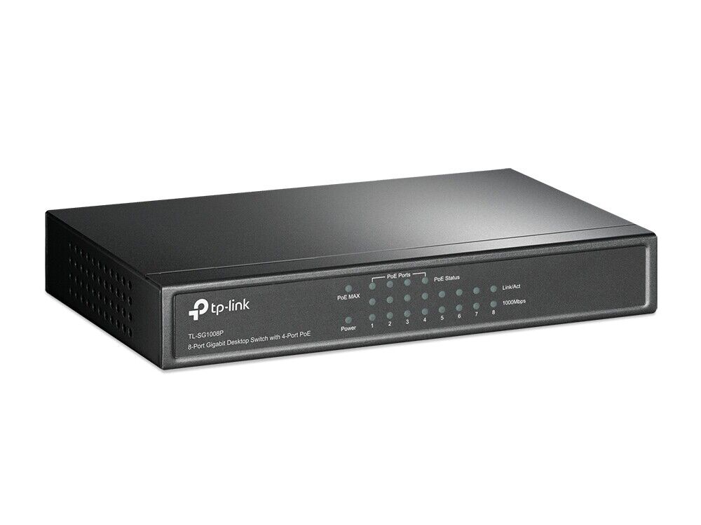 Switch Di 8 Porte Di 1Gbps Con 4 Porte Poe