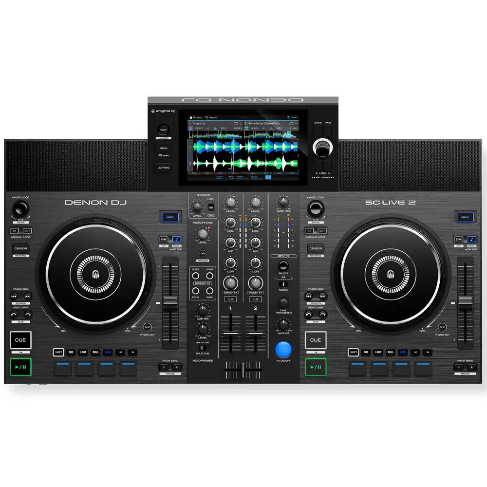 DENON DJ SC LIVE 2 consolle standalone 2 deck streaming rekordbox serato virtual