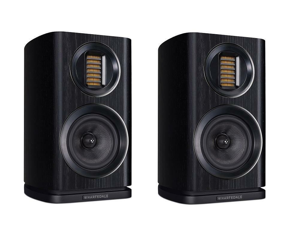 WHARFEDALE EVO 4.1 COPPIA DIFFUSORI BOOKSHELF BLACK NUOVI GARANZIA ITALIA