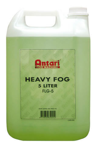 ANTARI SMOKE Fog Fluid Heavy (5 LT) Liquido Antari per macchina fumo tanica da 5