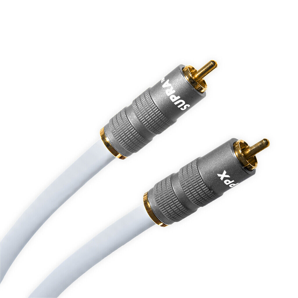 DIGITSUPRA TRICO-RCA COAXIAL DIGITAL INTERCONNECT CABLE 1 M NUOVO
