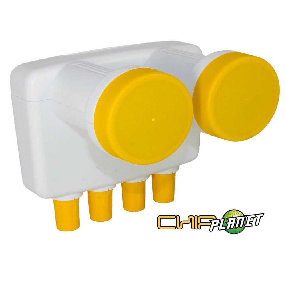 LNB MONOBLOCK QUAD 0.1 DB GOLDEN MEDIA