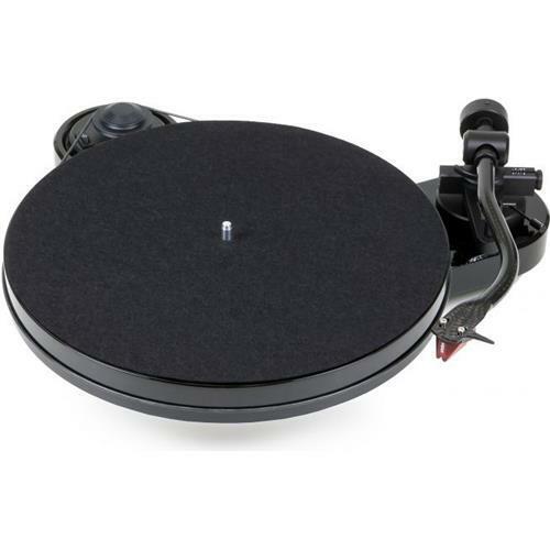 PRO-JECT RPM-1 CARBON 2M-RED giradischi BLACK braccio a S da 8 6'' e testina