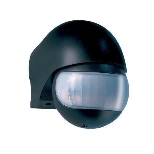 REV Sensore di movimento AP 110° regolabile nero x la sicurezza di case nuovo