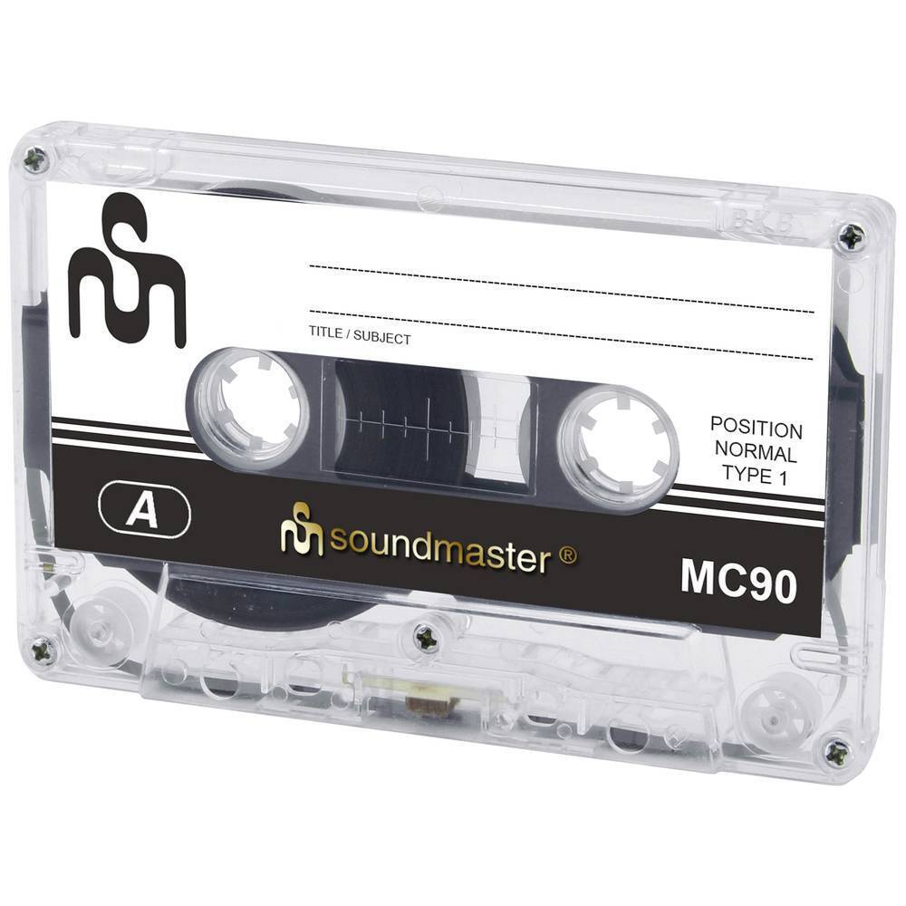 soundmaster Audiocassette 90 min Kit da 5