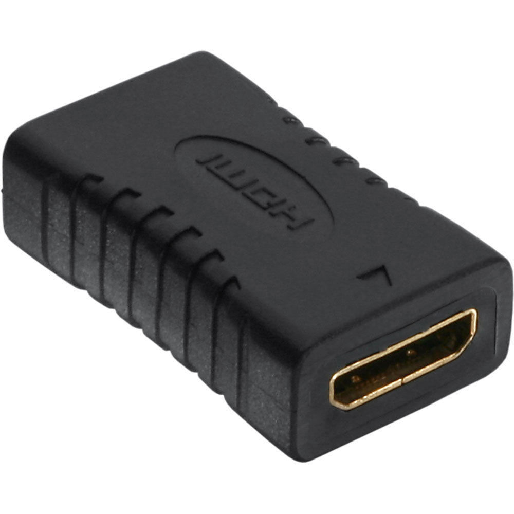 Adattatore Mini HDMI Typ C femmina/femmina, dorato