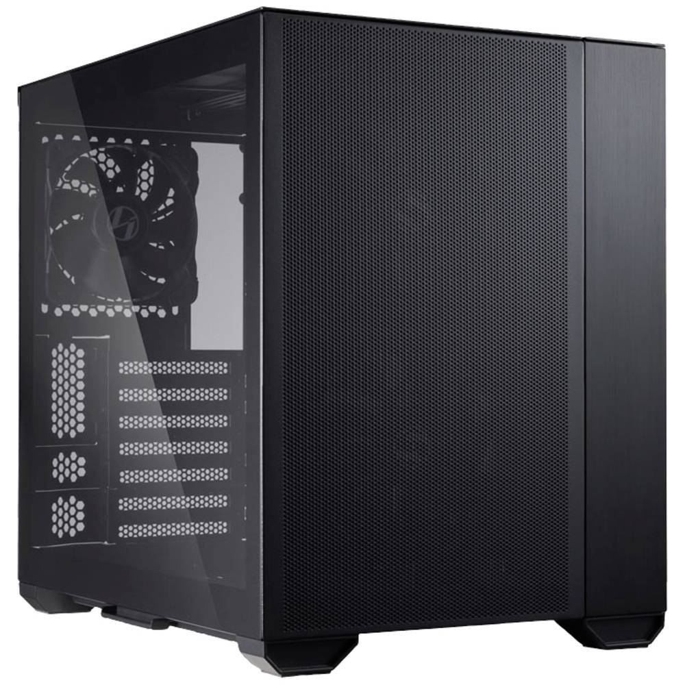 Lian Li O11 AIR MINI BLACK Midi-Tower PC Case da gioco, Contenitore Nero