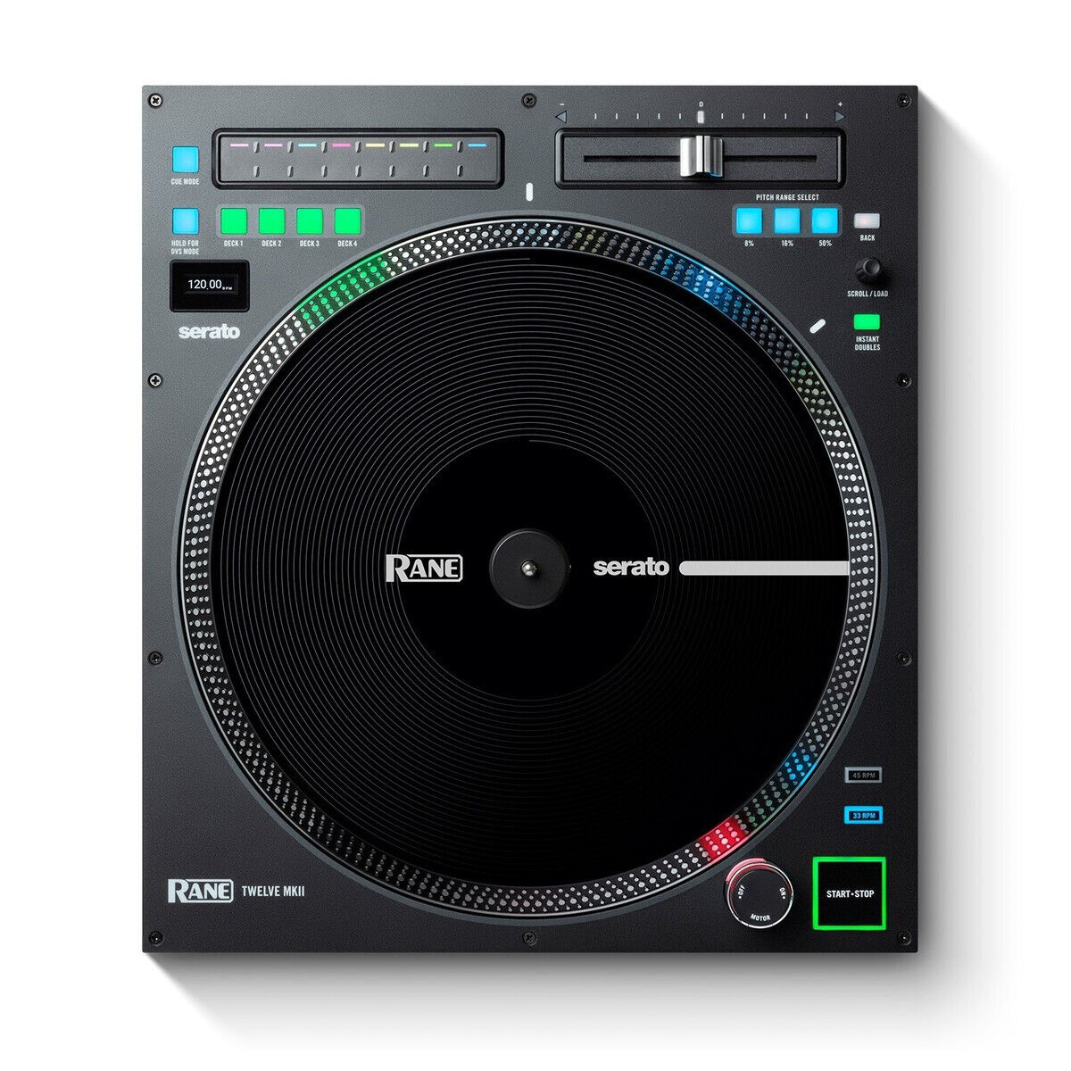 RANE Twelve MKII MK2 Midi Controller per Dj con Piatto Motorizzato + Dvs Scratch