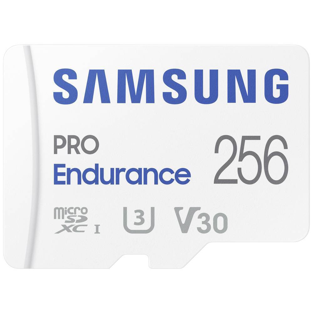 Samsung PRO Endurance Scheda microSDXC 256 GB Class 10, UHS-Class 3, v30 Video