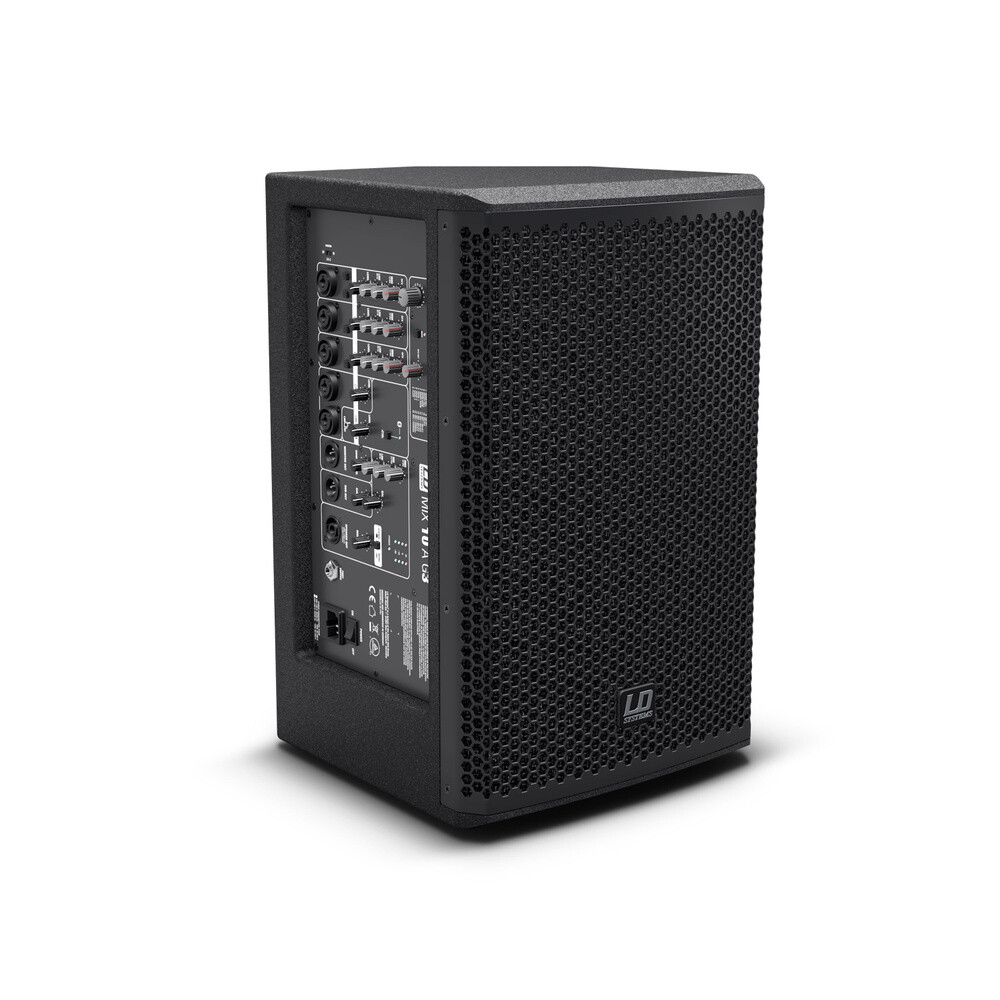 LD SYSTEMS MIX 10AG3 Altoparlante attivo a 2 vie con mixer a 7 canali integrato